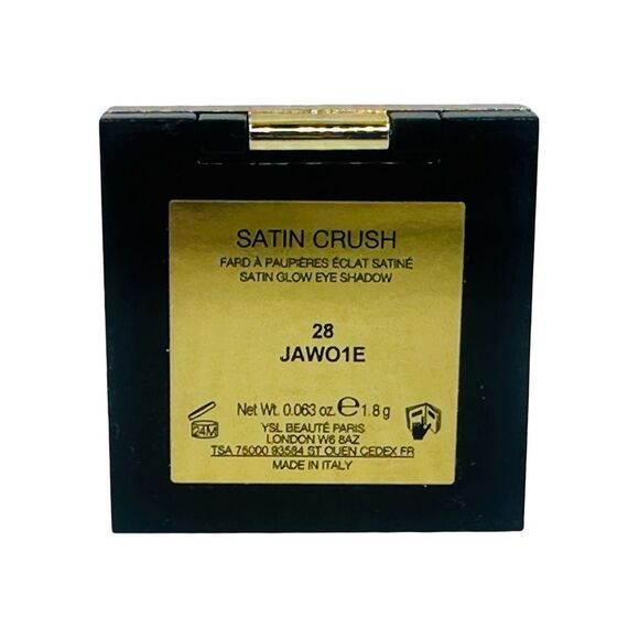 YSL Yves Saint Laurent Satin Crush Mono Eyeshadow - 28 Unconforming Taupe - Picture 5 of 5